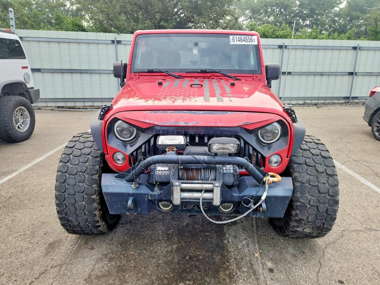 2014 Jeep Wrangler Unlimited Sahara Красный vin: 1C4BJWEG0EL128355