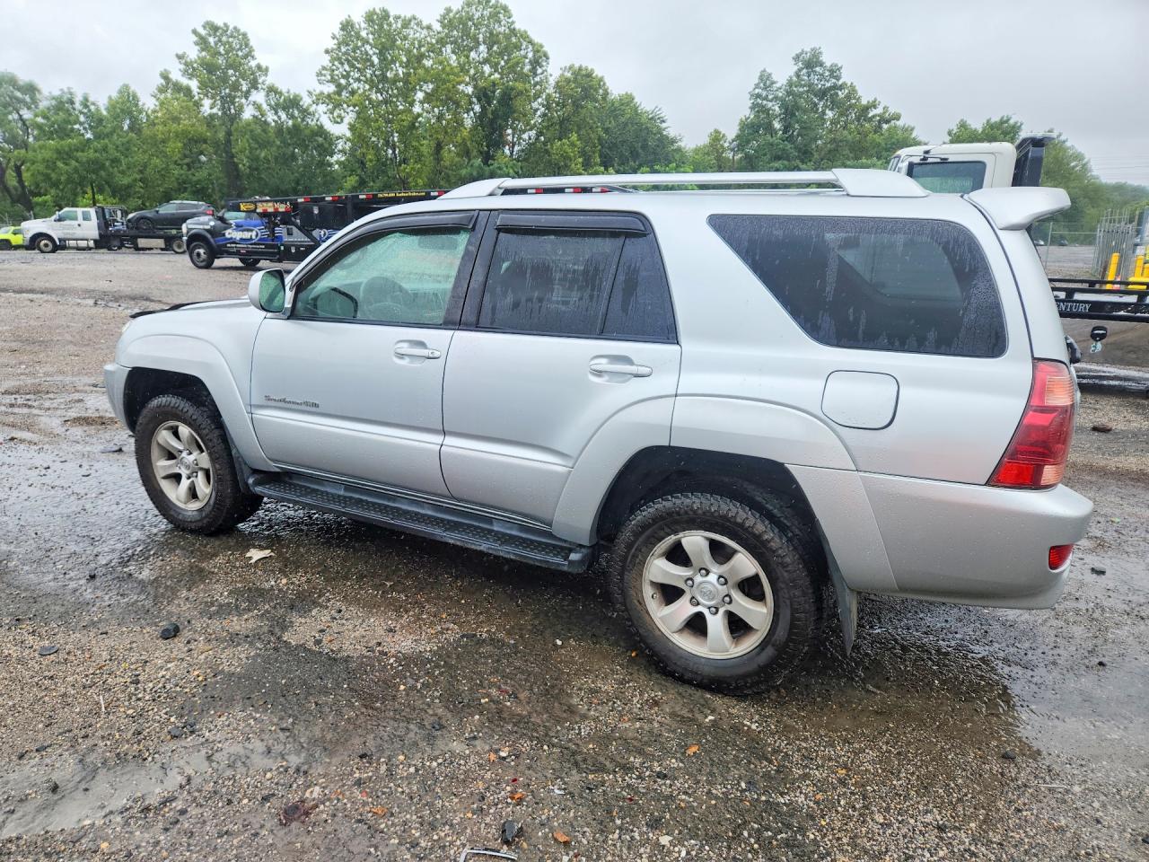 2004 Toyota 4runner Sr5 Silver vin: JTEBU14RX40039837