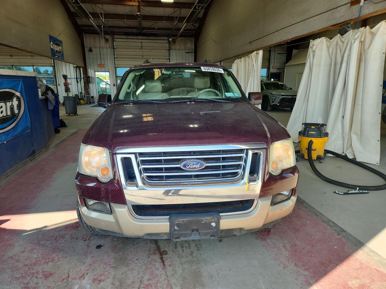 2006 Ford Explorer Eddie Bauer Burgundy vin: 1FMEU74E86UA78063