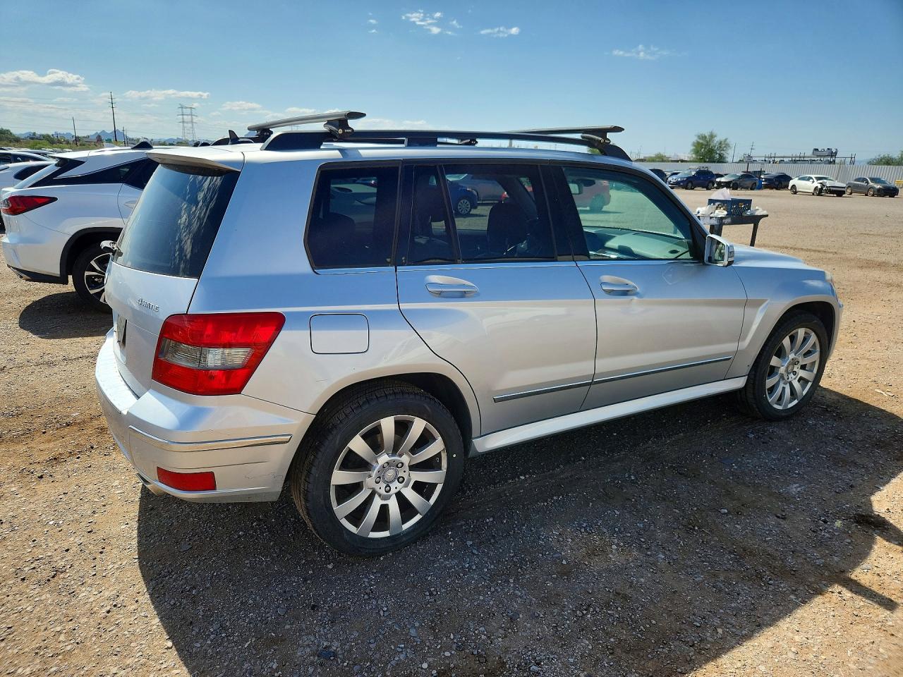 2011 Mercedes-benz Glk 350 4matic Silver vin: WDCGG8HB8BF661588