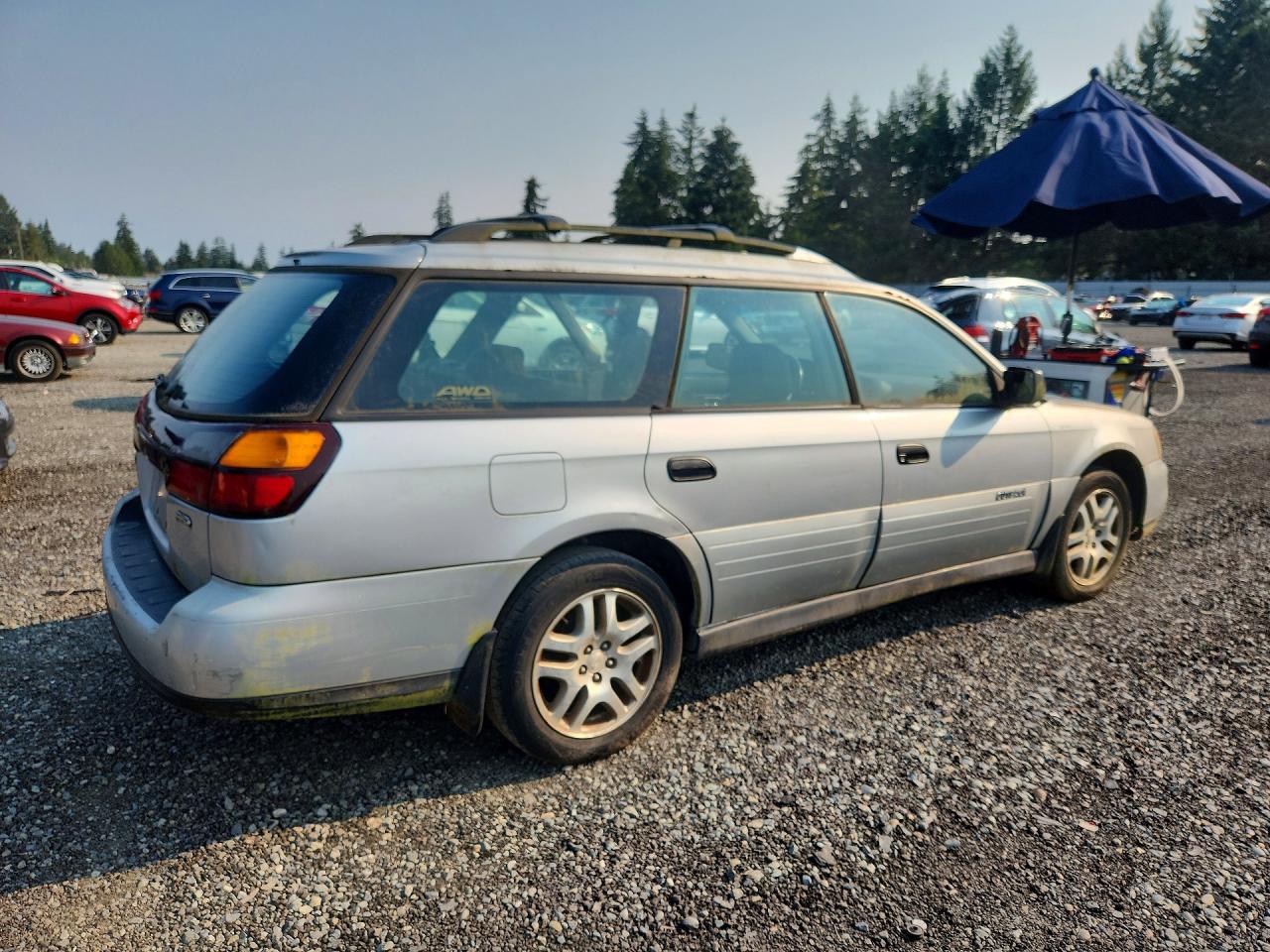 2004 Subaru Legacy Outback Awp Серебряный vin: 4S3BH675447643924