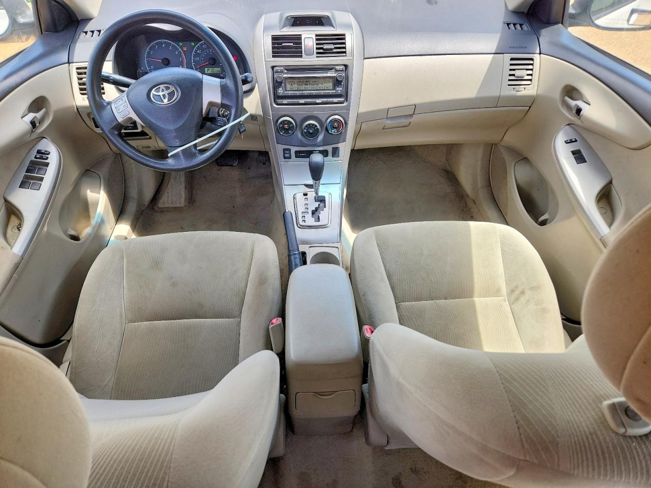 2012 Toyota Corolla Le White vin: 5YFBU4EE6CP048220