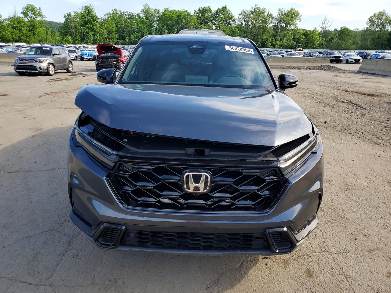 2025 Honda Cr-v Sport-l Gray vin: 2HKRS6H8XSH808201