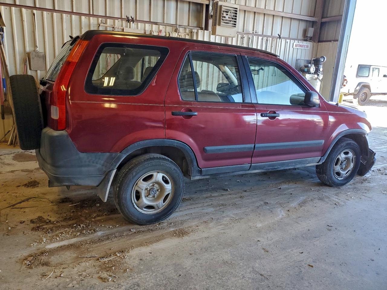 2004 Honda Cr-v Lx Красный vin: JHLRD68444C009054