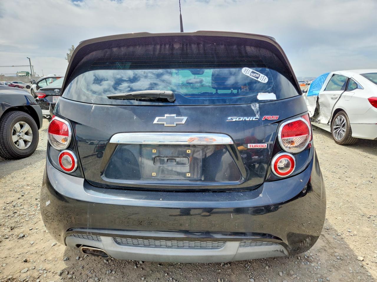 2013 Chevrolet Sonic Rs Black vin: 1G1JH6SB3D4152960