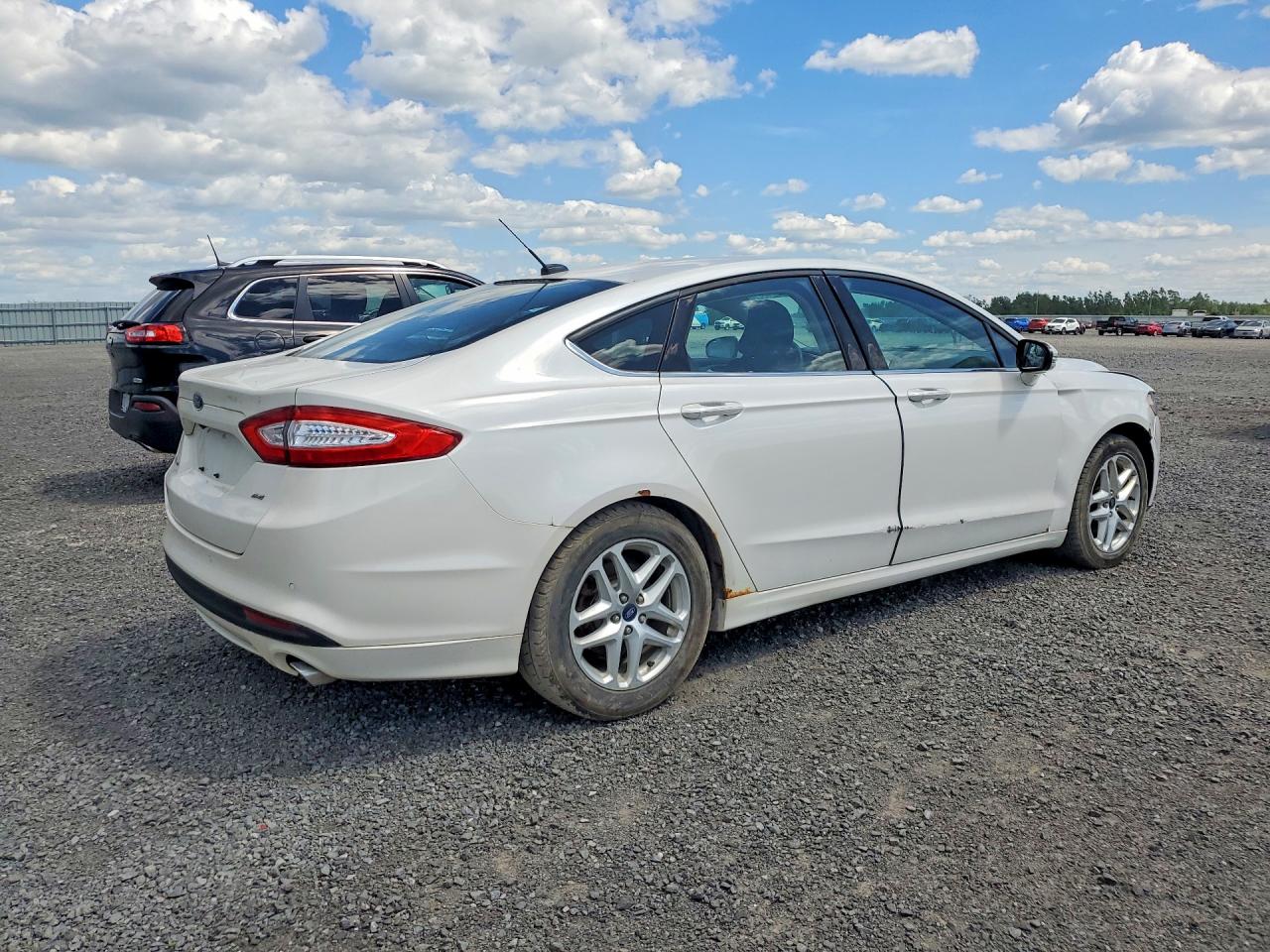 2015 Ford Fusion Se White vin: 1FA6P0H75F5124886