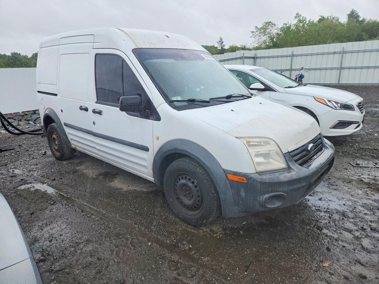 2013 Ford Transit Connect Xl White vin: NM0LS7CN8DT159423
