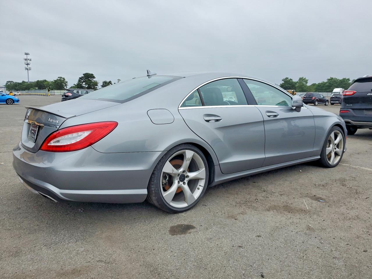 2014 Mercedes-benz Cls 550 4matic Silver vin: WDDLJ9BB6EA094857