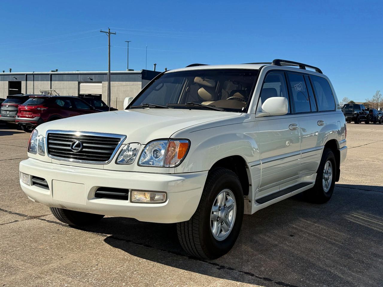 1998 Lexus Lx 470 White vin: JT6HT00W9W0023792