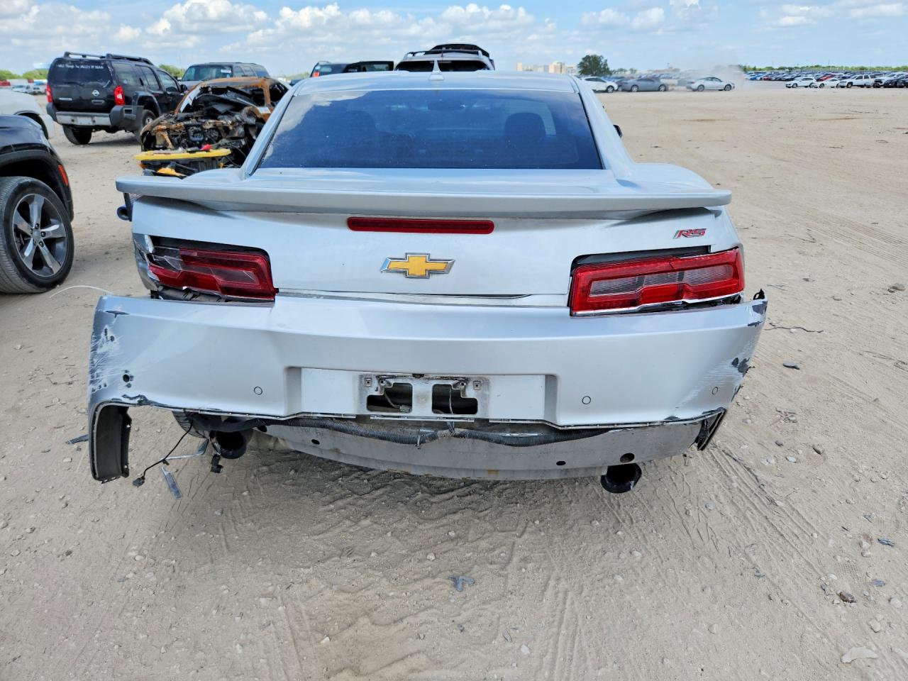 2014 Chevrolet Camaro Lt Серый vin: 2G1FC1E35E9136950