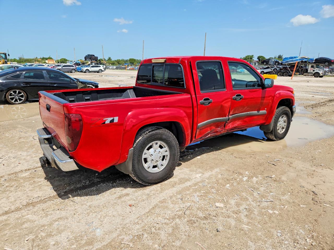 2008 Chevrolet Colorado Lt Red vin: 1GCDS43E288216228