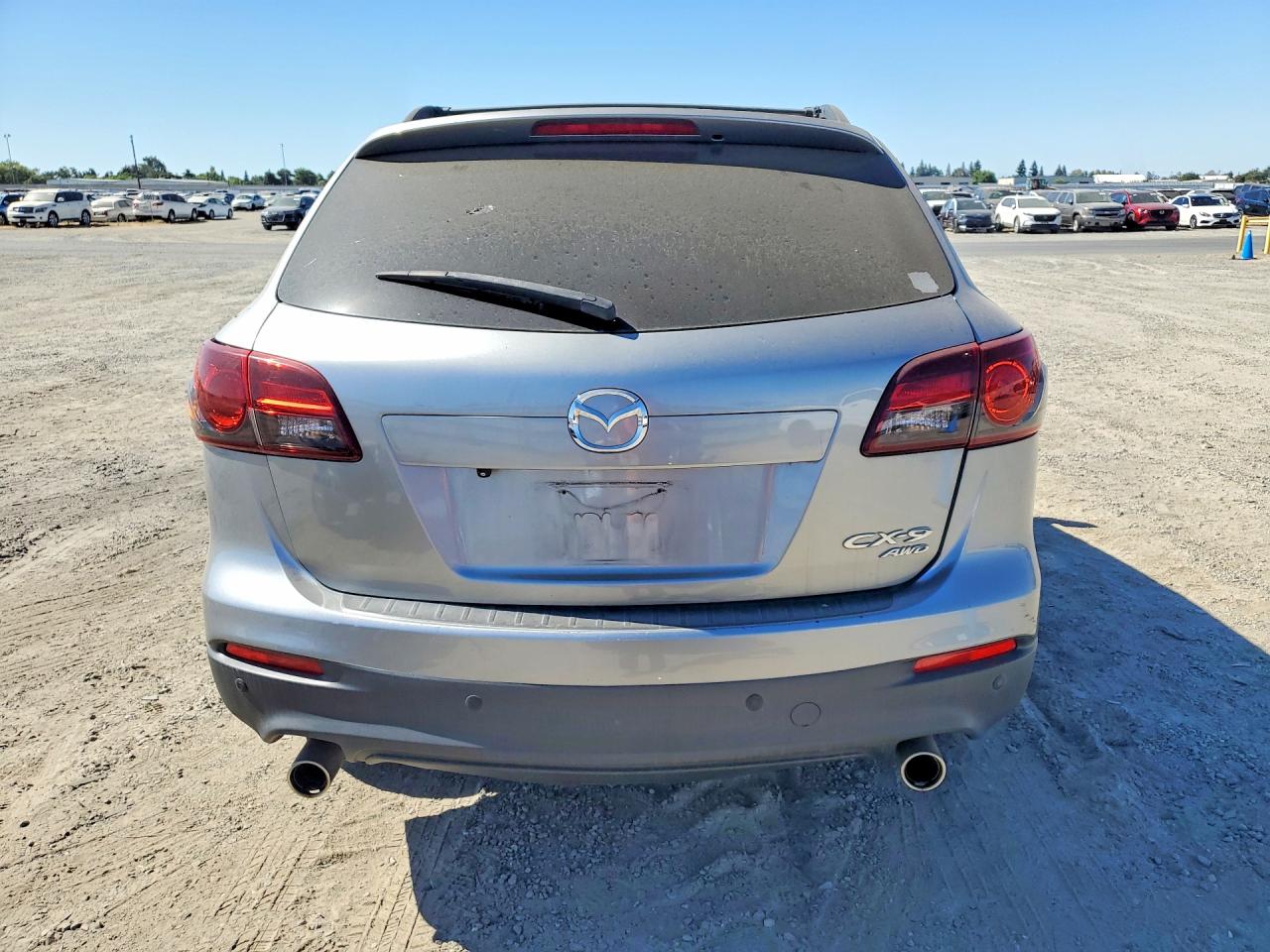 2014 Mazda Cx-9 Touring Silver vin: JM3TB3CVXE0426129