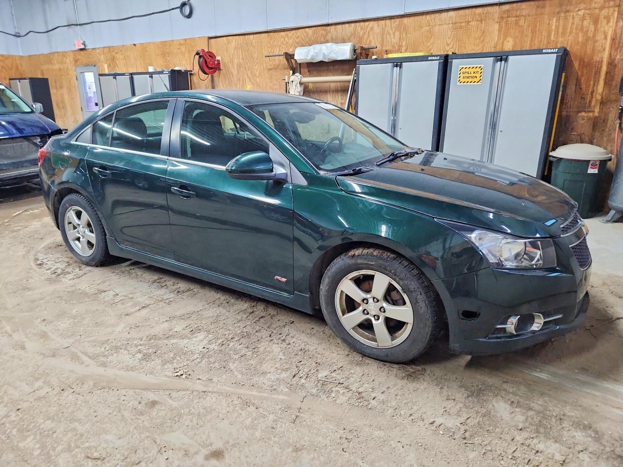 2014 Chevrolet Cruze Lt Green vin: 1G1PC5SB4E7371915