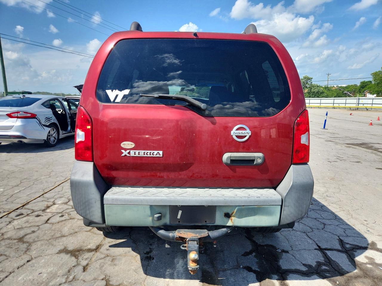 2008 Nissan Xterra X Maroon vin: 5N1AN08W48C522604
