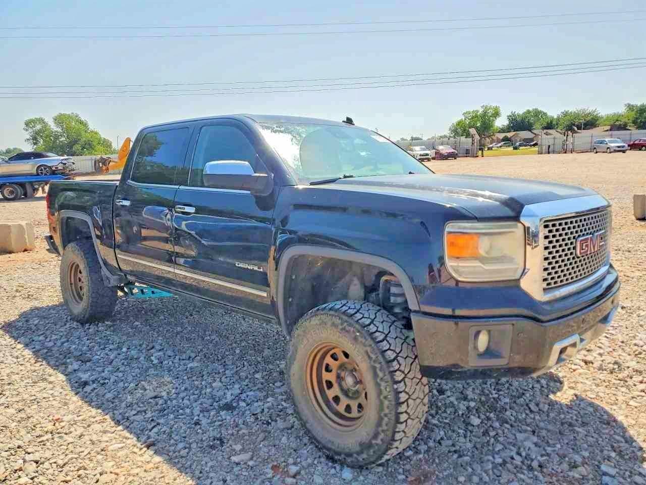 2014 Gmc Sierra K1500 Denali Черный vin: 3GTU2WEC4EG373434