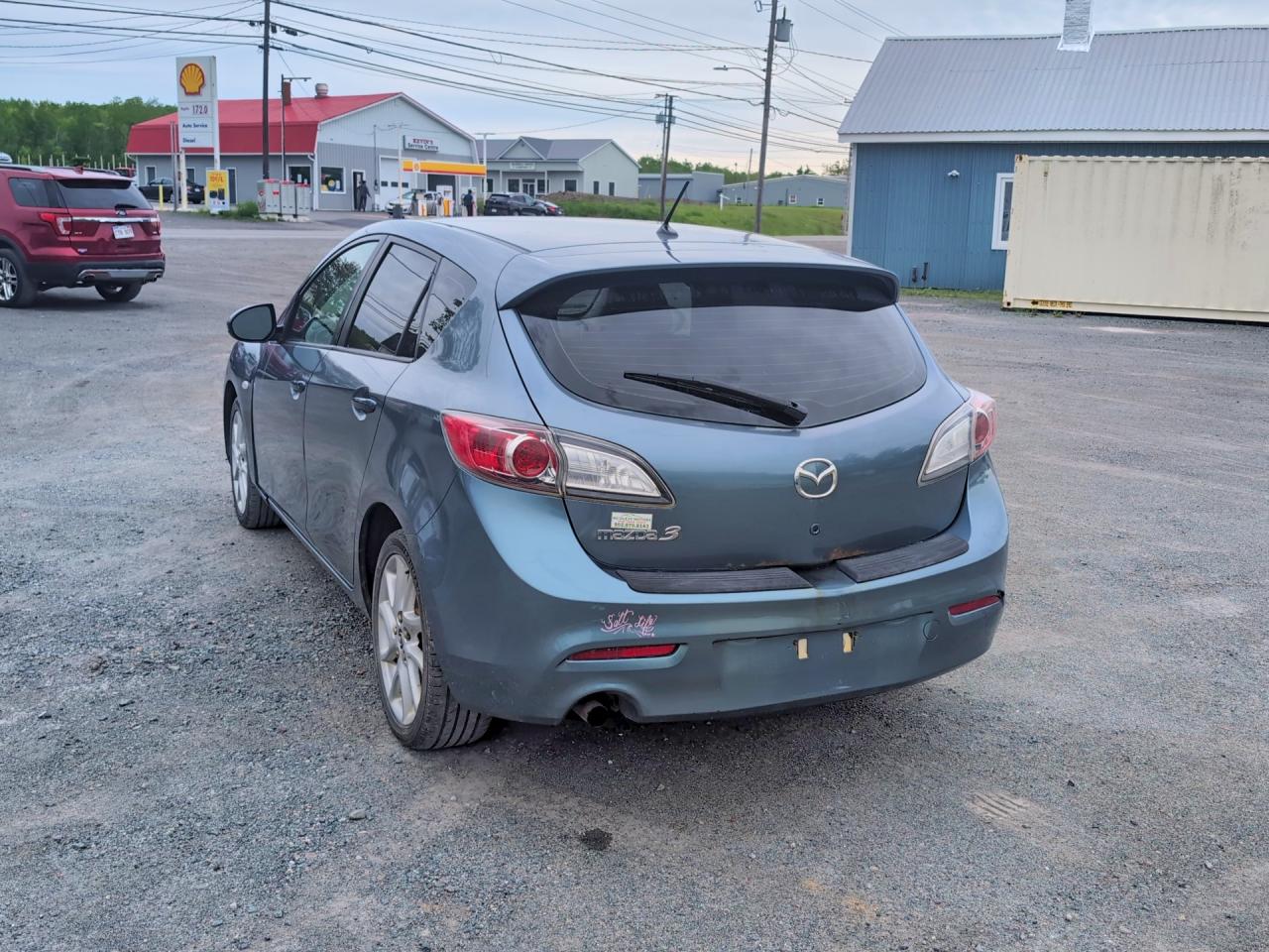 2010 Mazda 3 I Blue vin: JM1BL1HF9A1299336