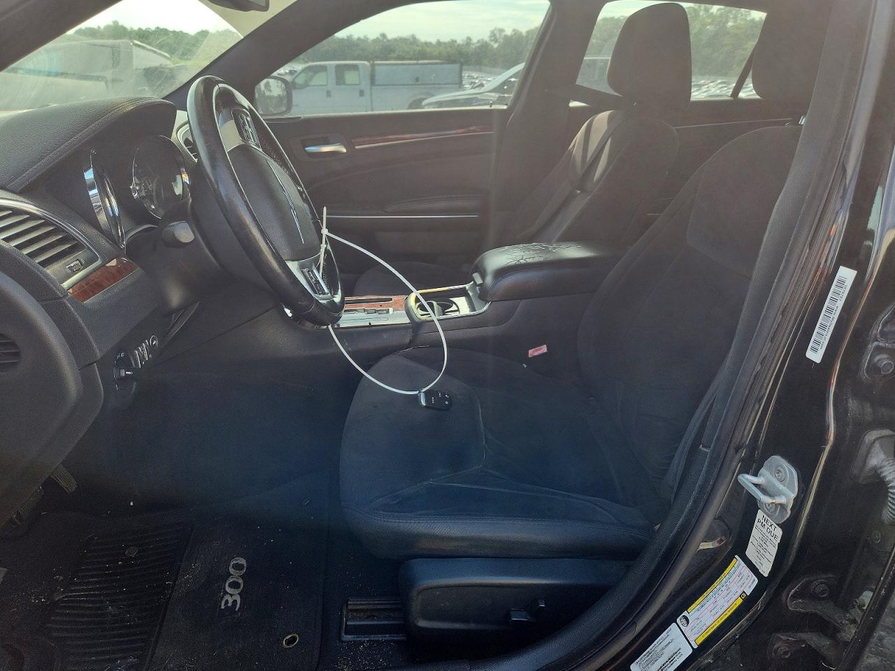 2012 Chrysler 300 Black vin: 2C3CCAAG9CH116369