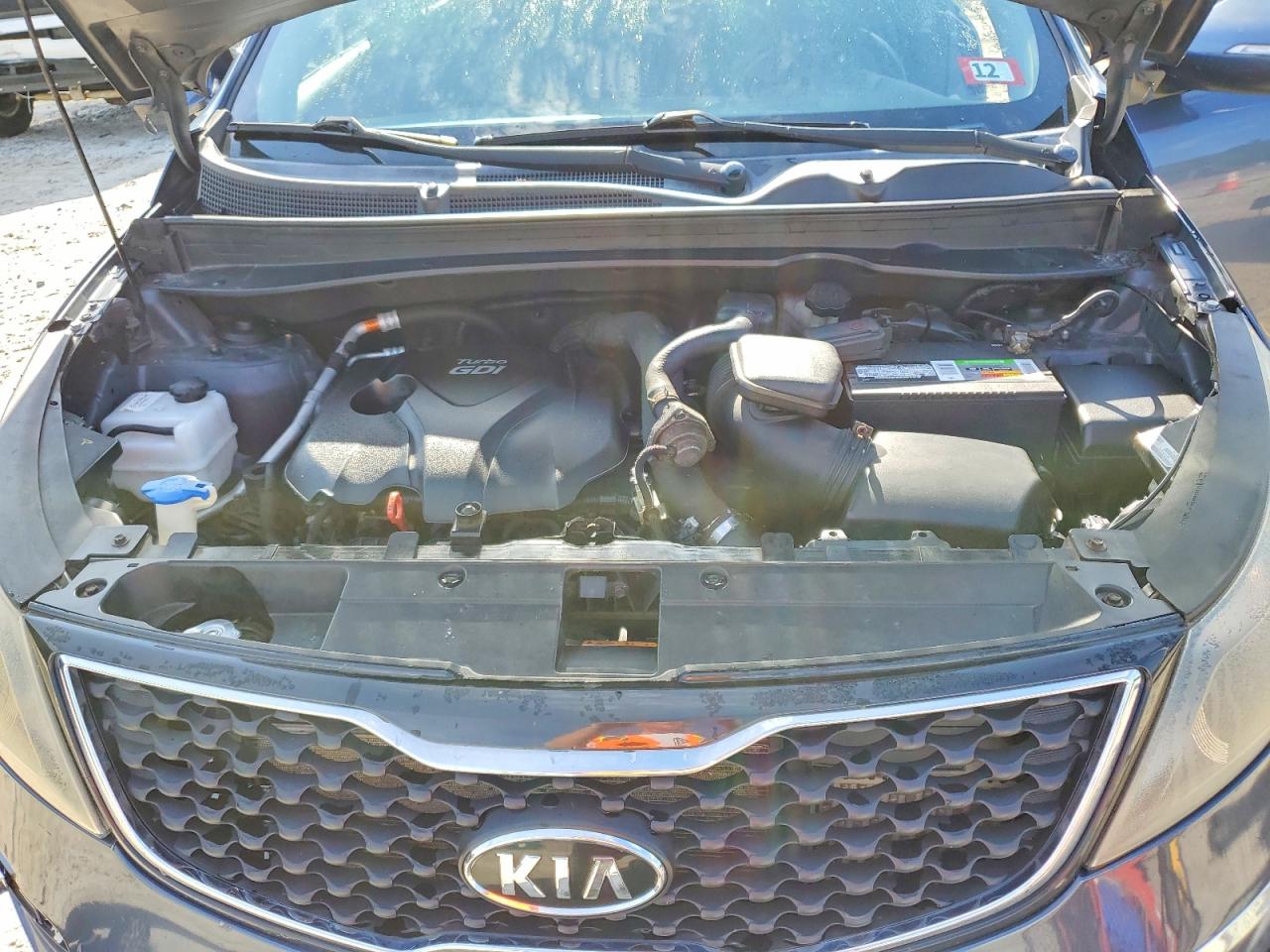 2012 Kia Sportage Sx Blue vin: KNDPCCA6XC7172428