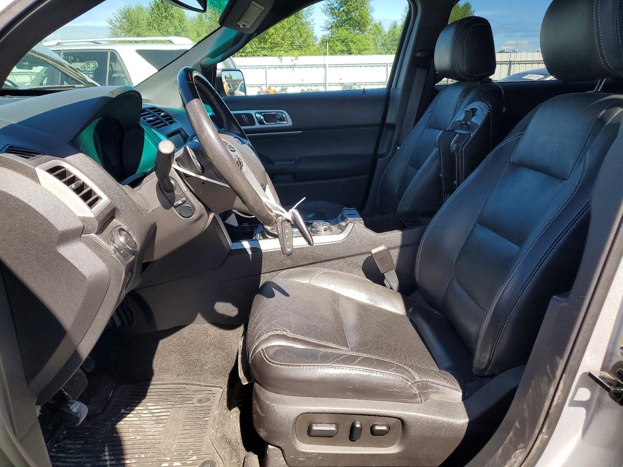 2015 Ford Explorer Sport Silver vin: 1FM5K8GT6FGA77756