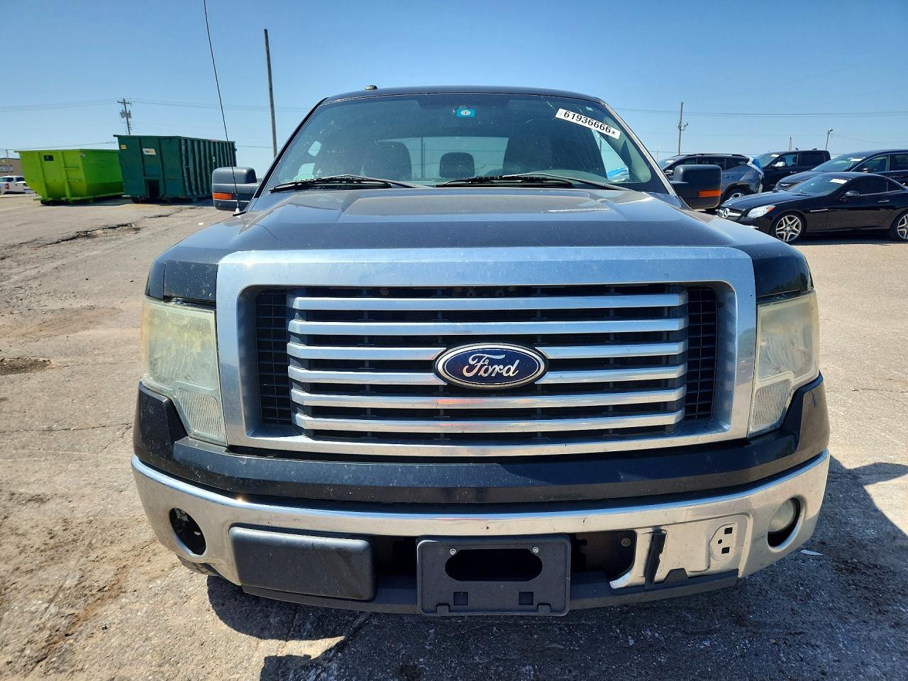 2011 Ford F150 Super Cab Black vin: 1FTEX1CM9BFA06465
