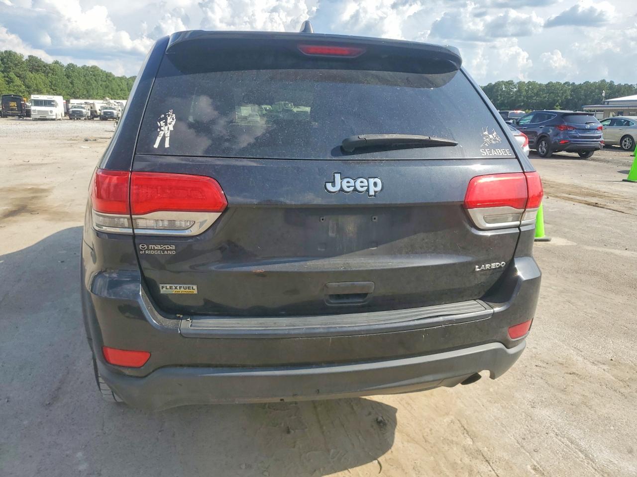 2015 Jeep Grand Cherokee Laredo Black vin: 1C4RJEAG6FC901314