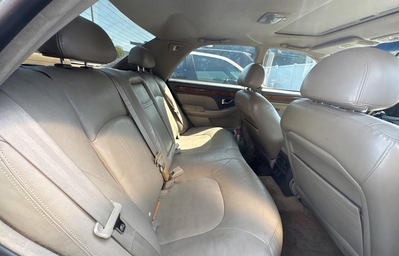 2005 Hyundai Xg 350 Maroon vin: KMHFU45E95A381631