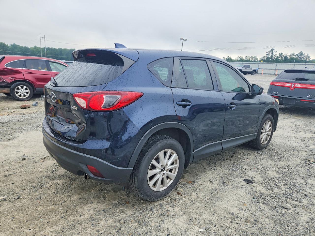 2015 Mazda Cx-5 Sport Blue vin: JM3KE2BE3F0455858