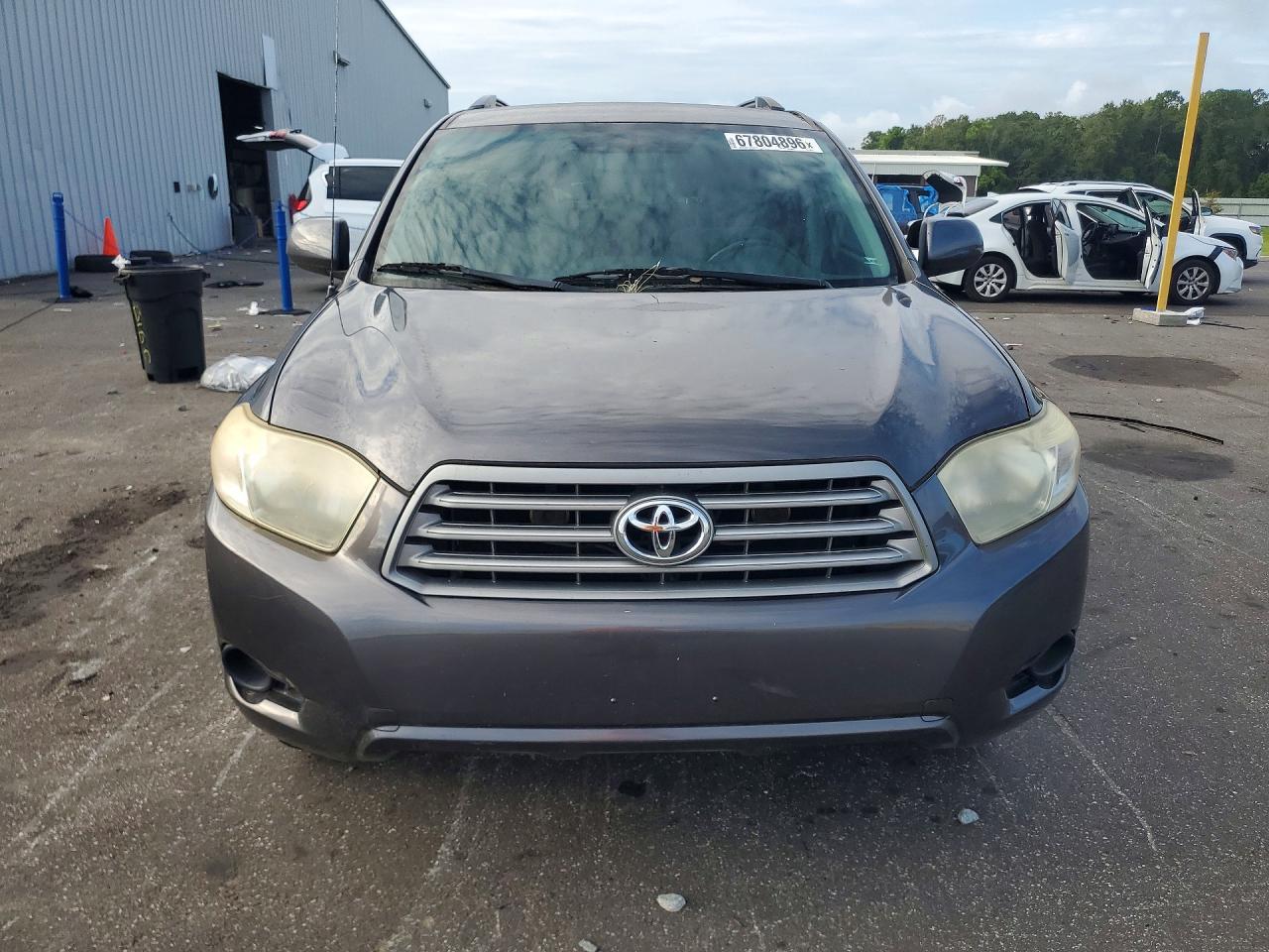 2010 Toyota Highlander Base Gray vin: JTEZA3EH1A2008923