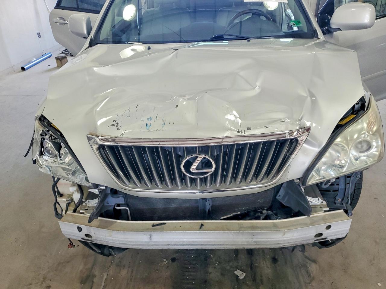 2008 Lexus Rx 350 Silver vin: 2T2HK31U58C059977