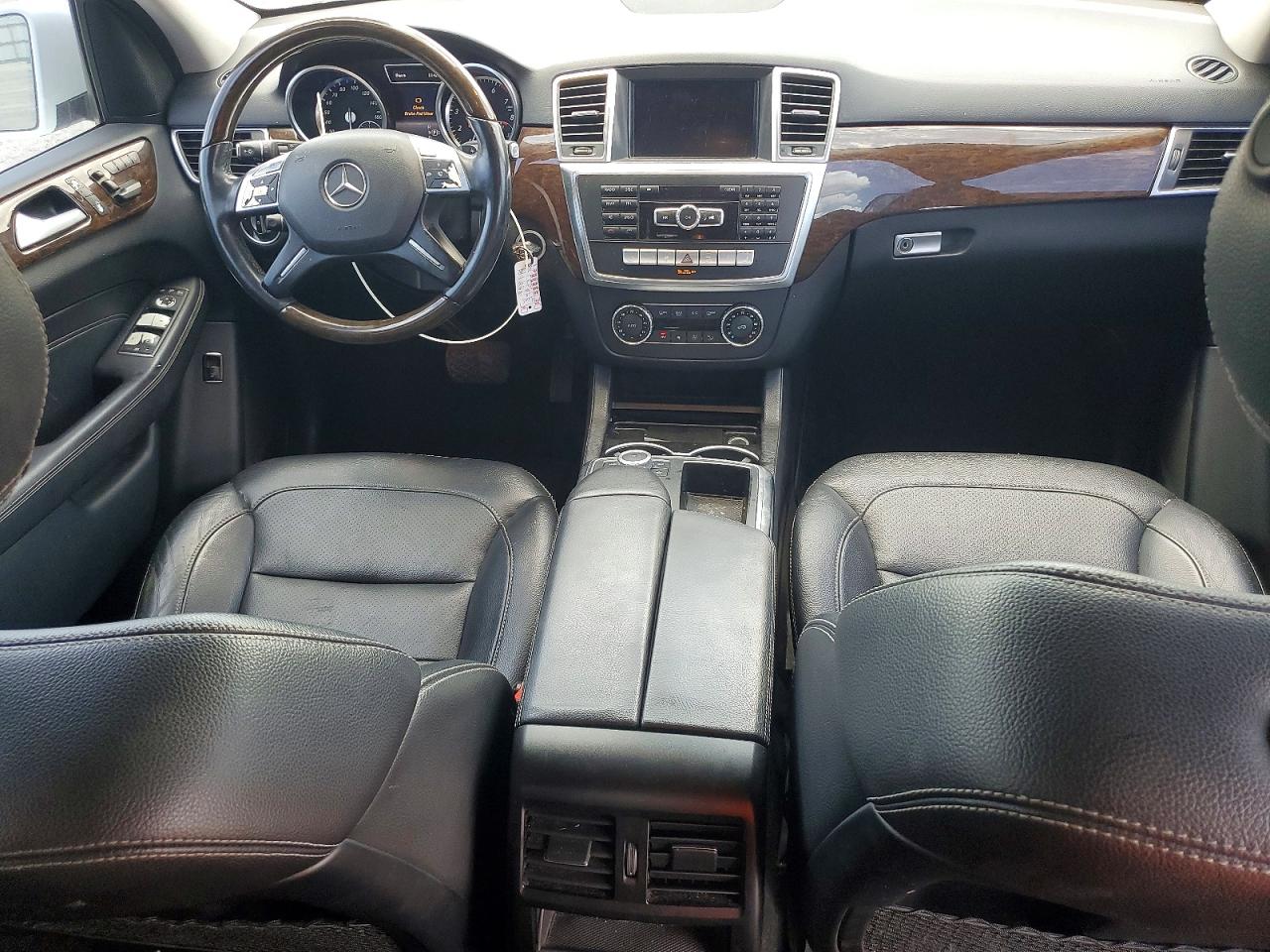 2014 Mercedes-benz Ml 350 White vin: 4JGDA5JB5EA288624