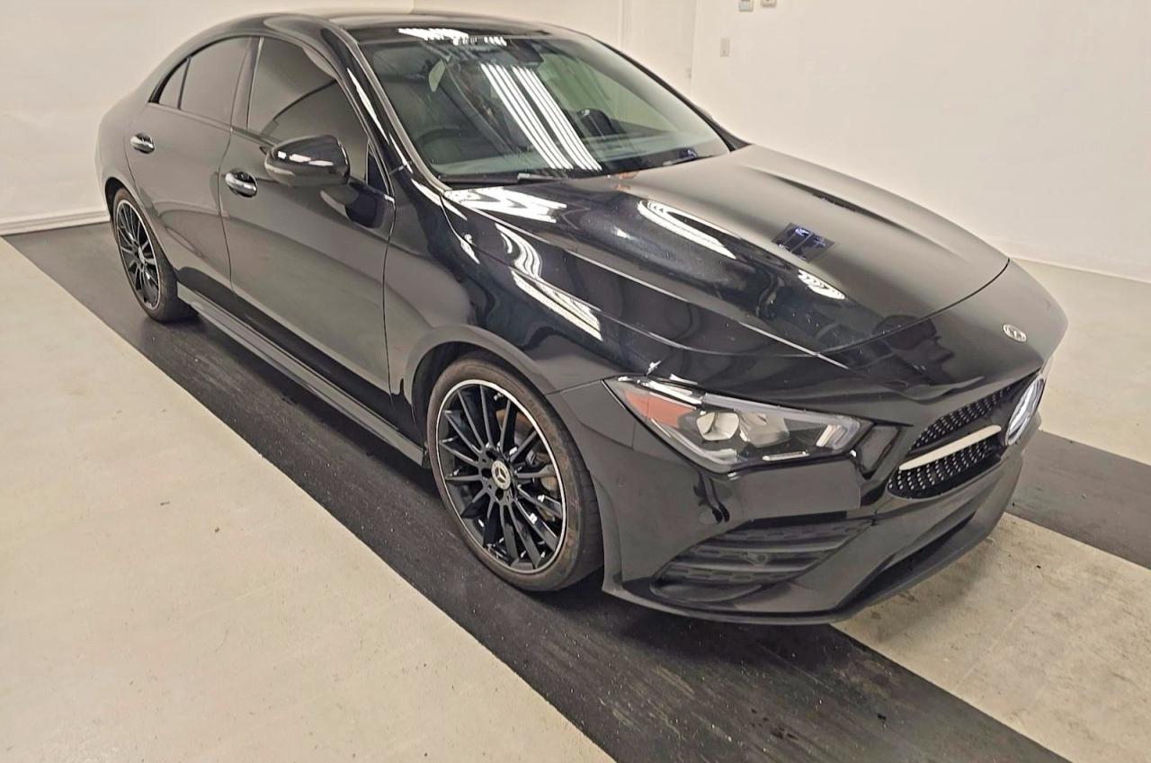 2023 Mercedes-benz Cla 250 Черный vin: W1K5J4GB4PN373112