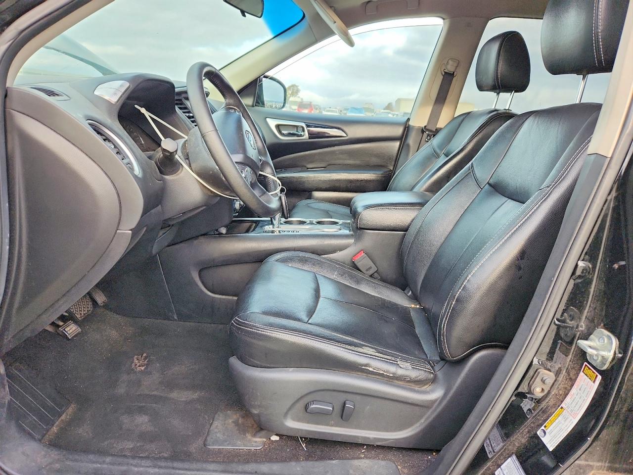 2013 Nissan Pathfinder S Black vin: 5N1AR2MN3DC626699