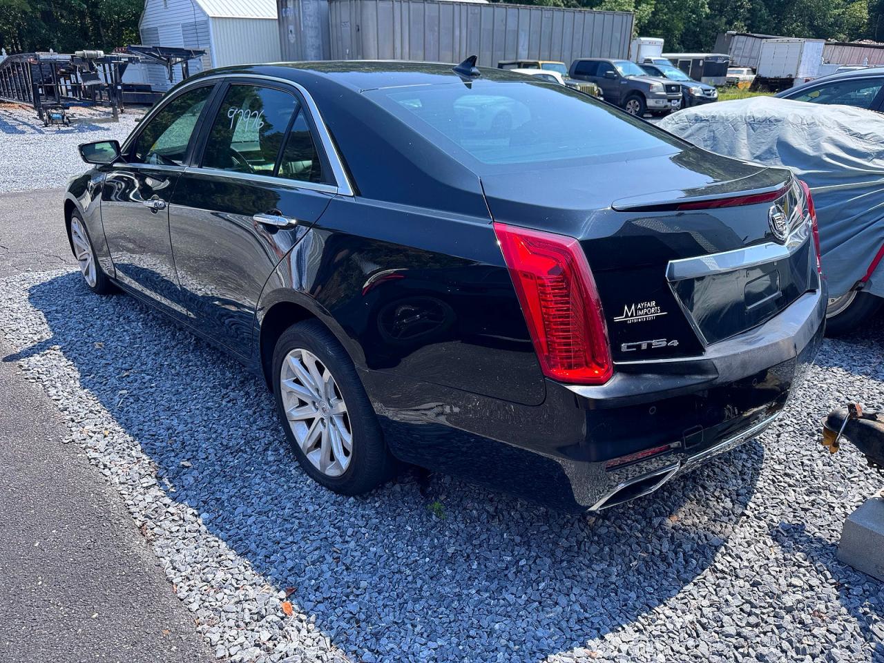 2014 Cadillac Cts Luxury Collection Черный vin: 1G6AX5SX3E0196680