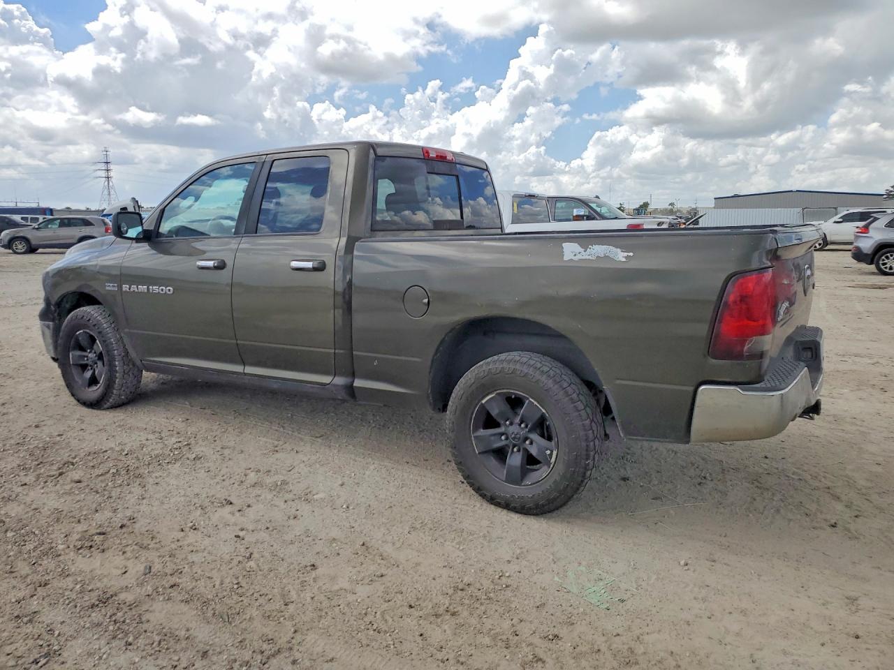 2012 Dodge Ram 1500 Slt Green vin: 1C6RD7GT2CS145805