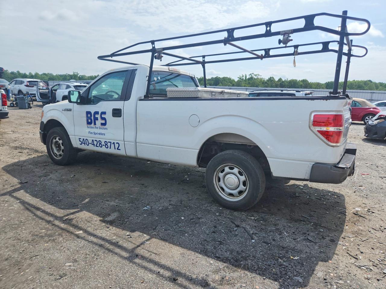 2013 Ford F150 Белый vin: 1FTMF1CM9DKG03916