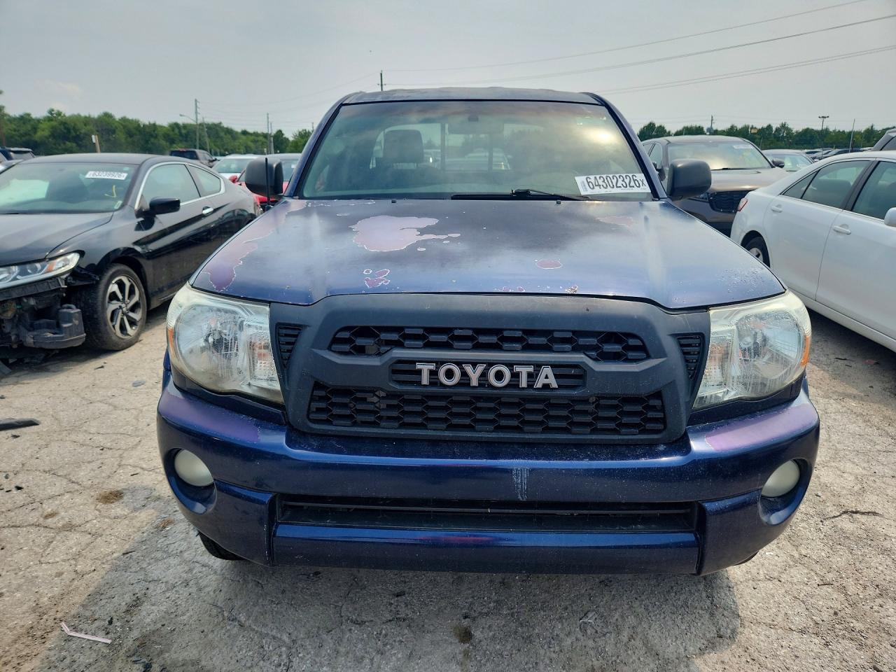 2005 Toyota Tacoma Prerunner Access Cab Blue vin: 5TETU62N95Z036242