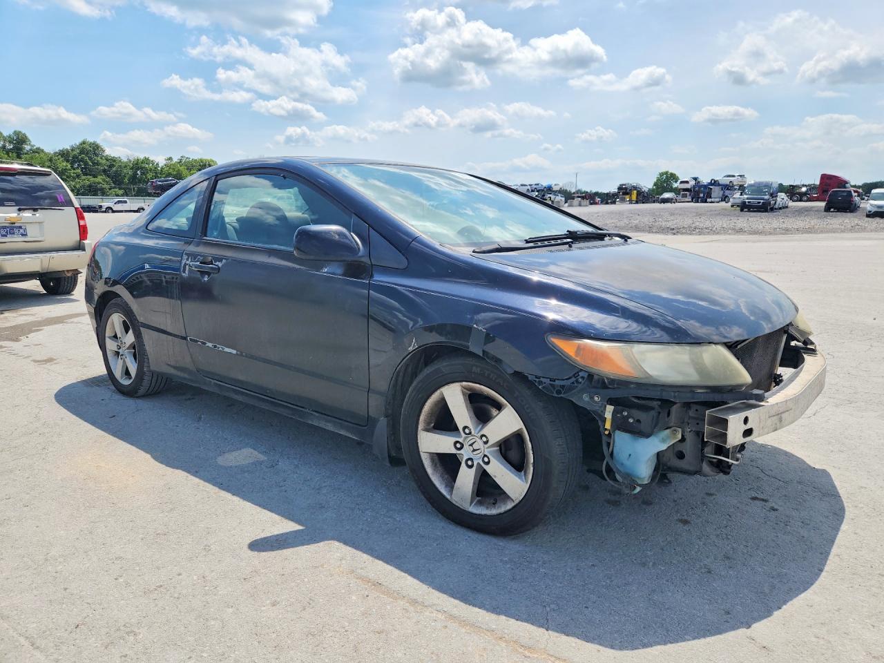 2008 Honda Civic Ex Черный vin: 2HGFG12828H506601