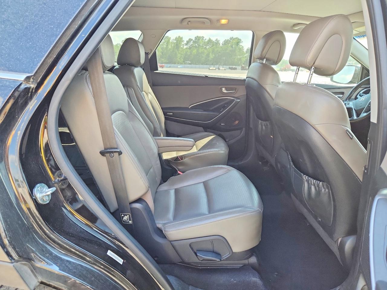 2013 Hyundai Santa Fe Limited Black vin: KM8SR4HF7DU007374