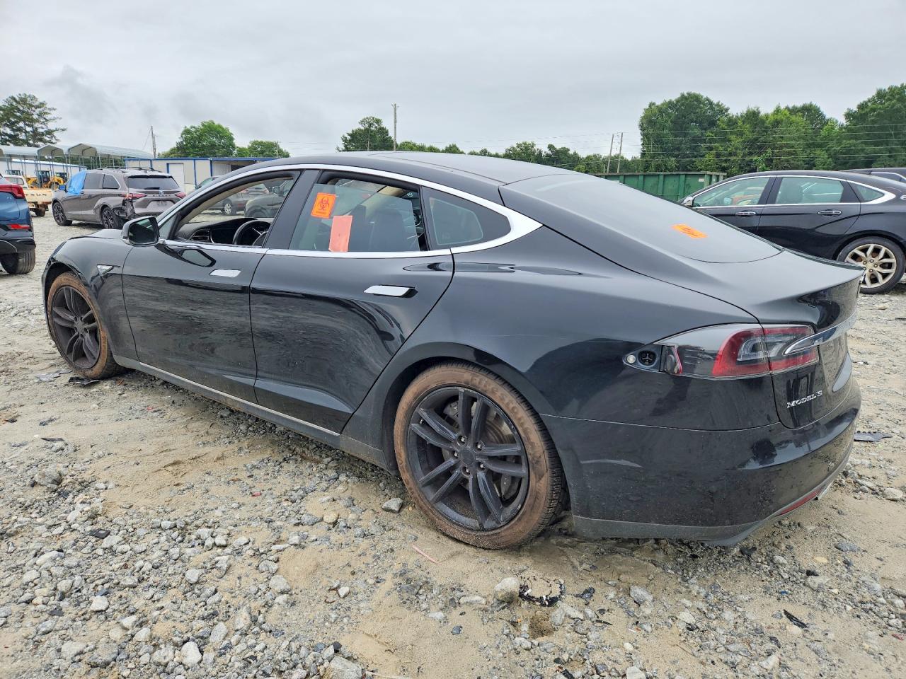 2013 Tesla Model S Black vin: 5YJSA1CN3DFP26350