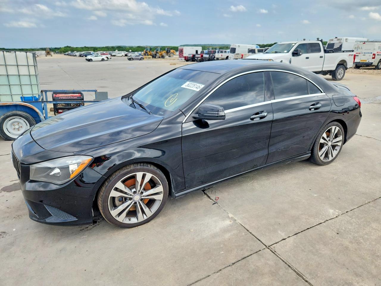 2015 Mercedes-benz Cla 250 Black vin: WDDSJ4EB8FN259795