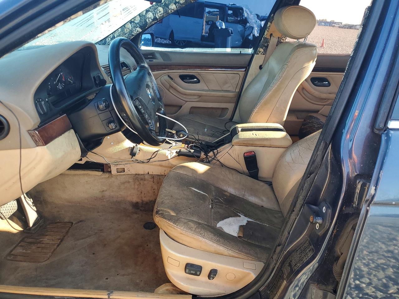 2002 Bmw 525 I Automatic Blue vin: WBADT43442GZ98692