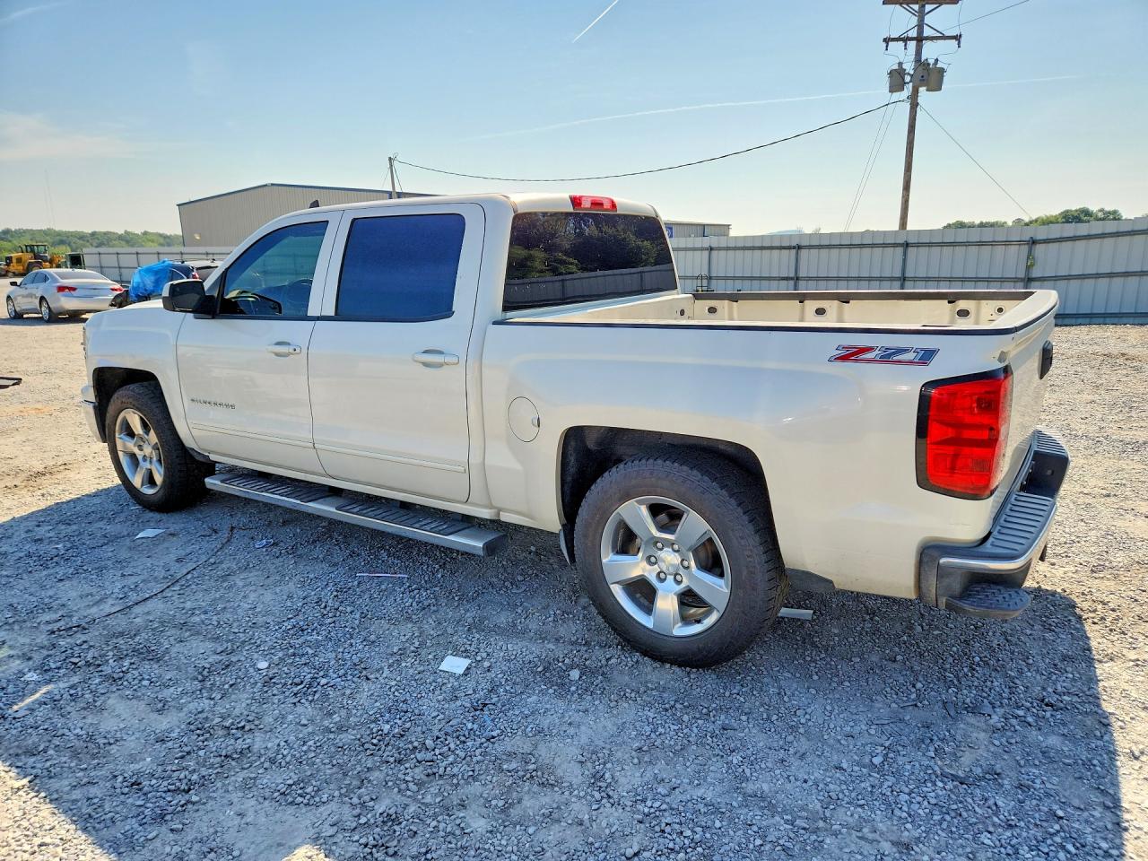 2015 Chevrolet Silverado C1500 Lt White vin: 3GCPCREC0FG258763