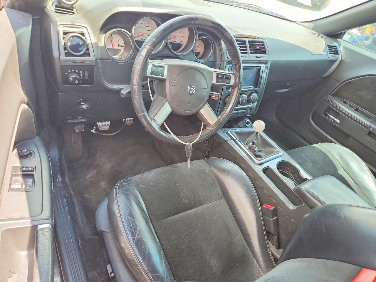 2010 Dodge Challenger Srt-8 Black vin: 2B3CJ7DW5AH220735