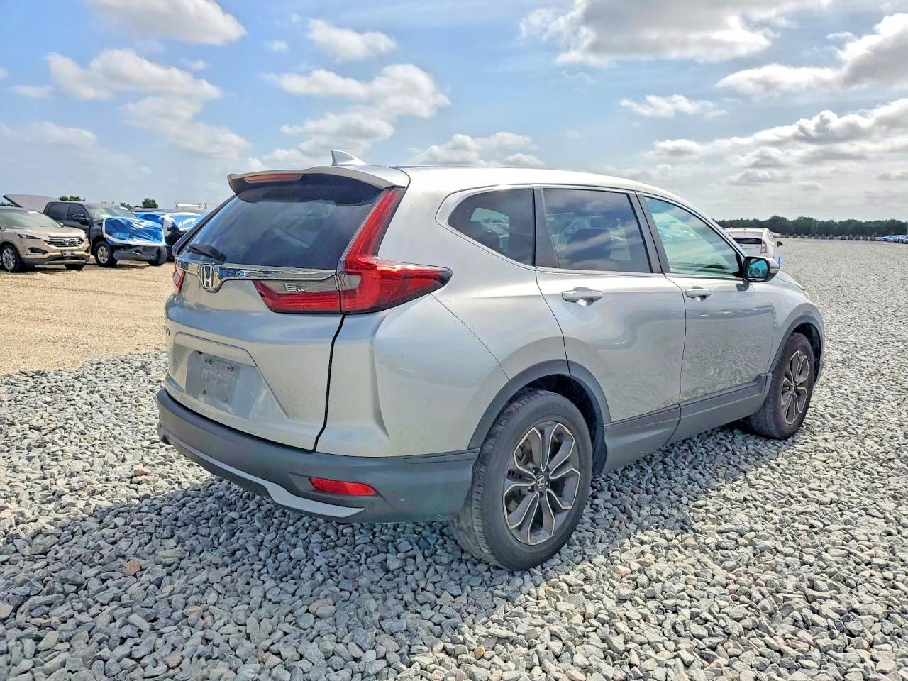 2022 Honda Cr-v Ex Gray vin: 5J6RW1H52NA009760