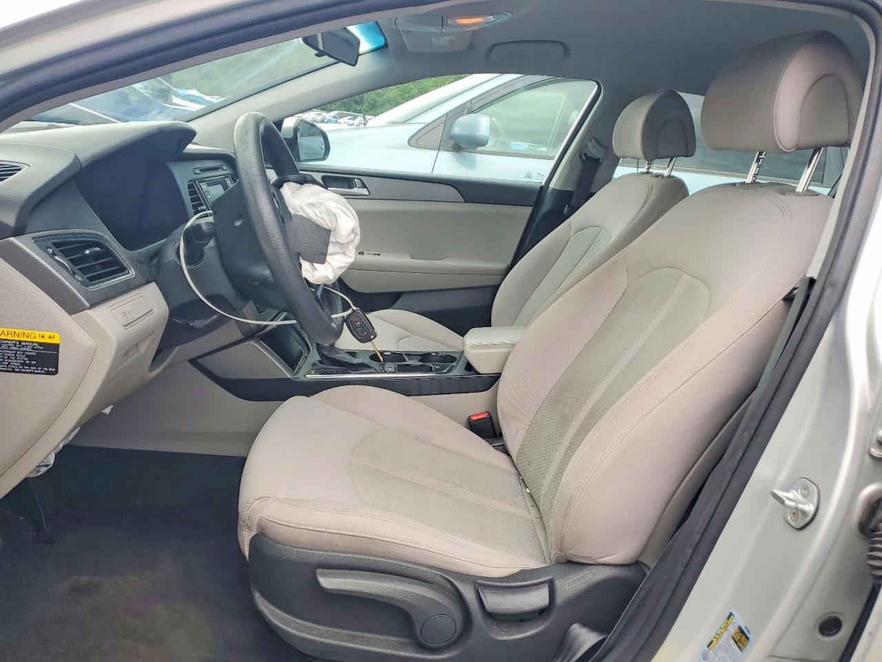 2015 Hyundai Sonata Se Серебряный vin: 5NPE24AF1FH074727