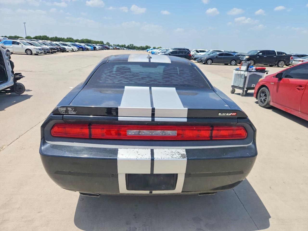 2014 Dodge Challenger Srt-8 Black vin: 2C3CDYCJ3EH137414