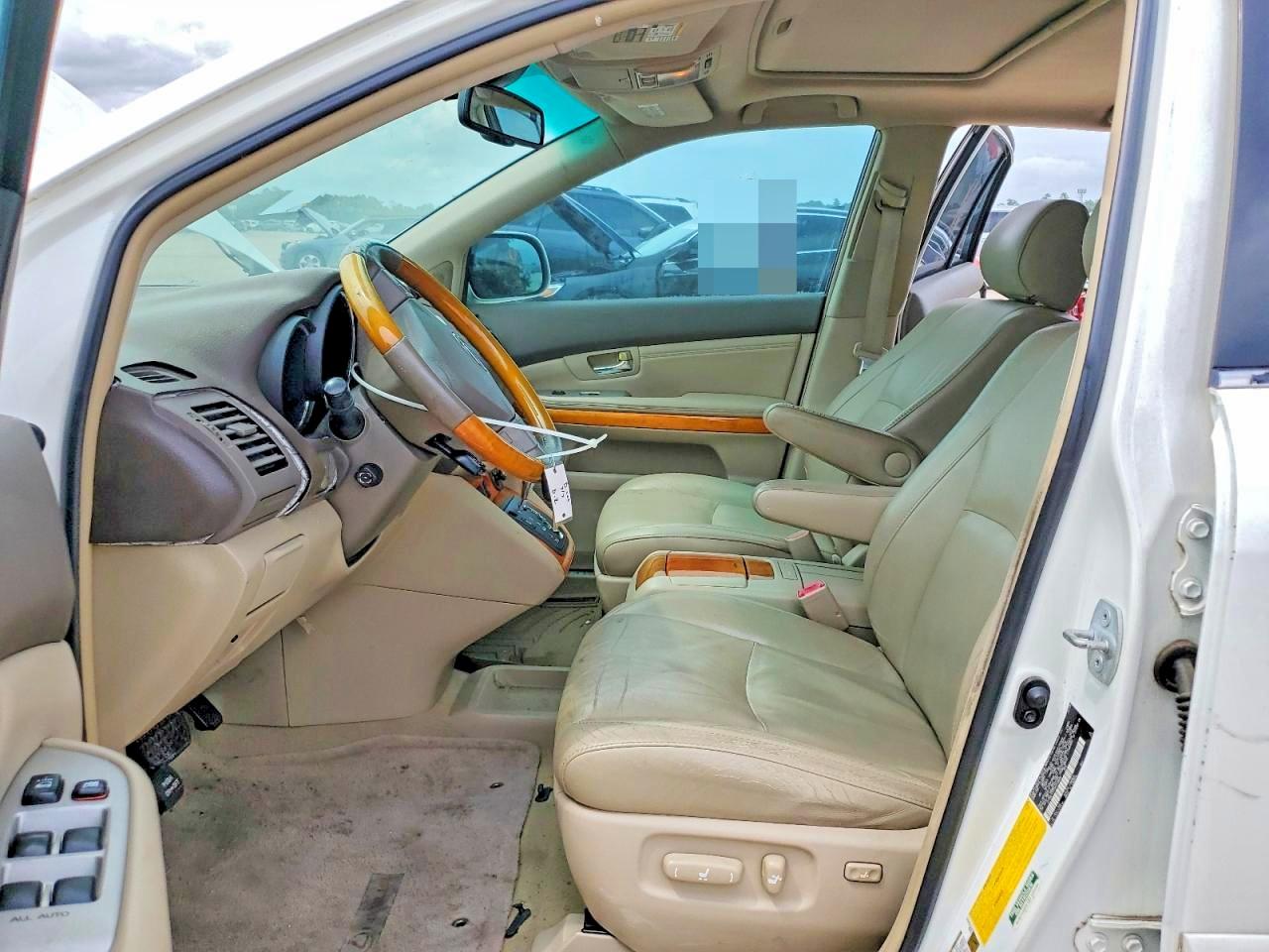 2009 Lexus Rx 350 White vin: 2T2GK31U79C059606