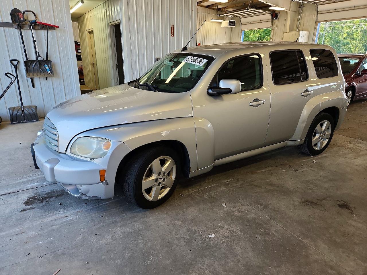 2010 Chevrolet Hhr Lt Silver vin: 3GNBABDB0AS544335