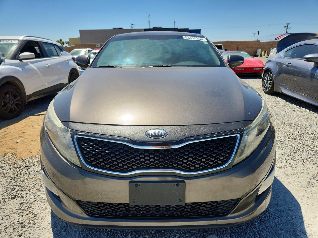 2014 Kia Optima Ex Brown vin: 5XXGN4A79EG264522