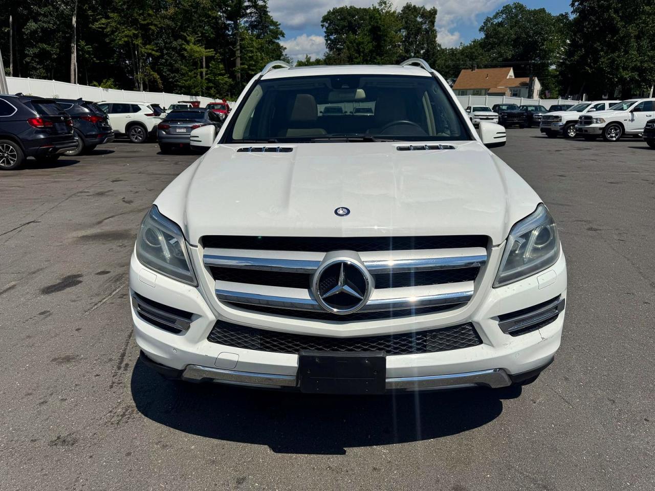 2014 Mercedes-benz Gl 450 4matic Белый vin: 4JGDF7CE0EA302336